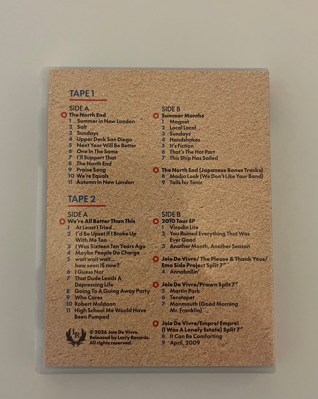 Discography Cassette